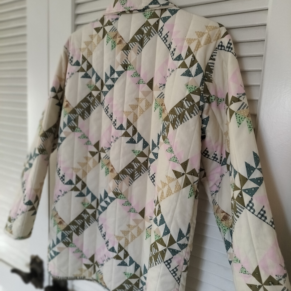 Universal Thread Patchwork Quilted Jacket Women’s… - image 5